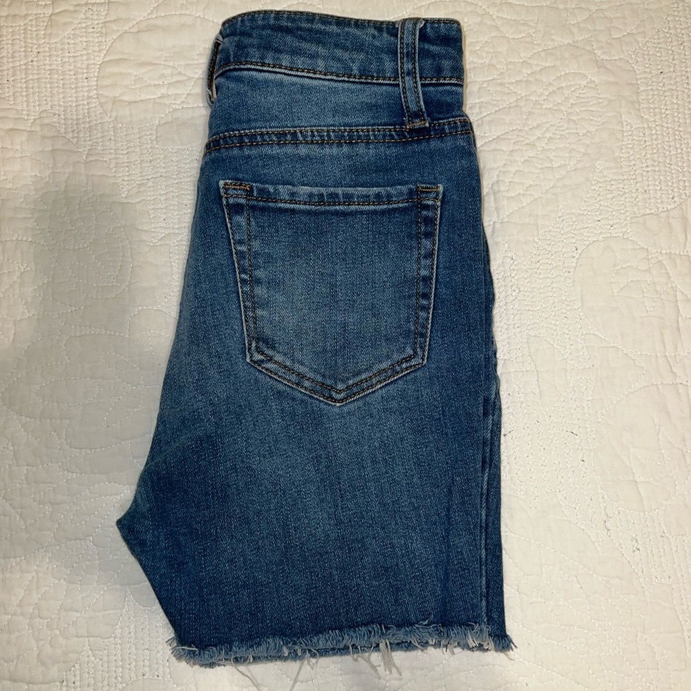 Size 24 high waisted jean shorts